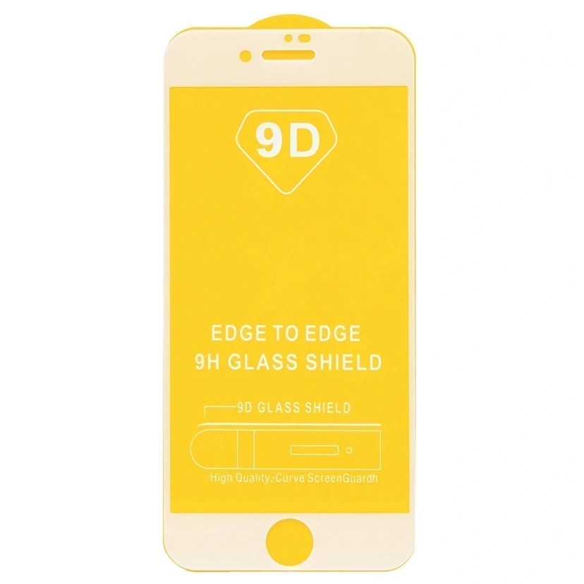 Защитное стекло - Full Glue 2.5D для Apple iPhone 7/8/SE 2020/SE 2022 (white) 