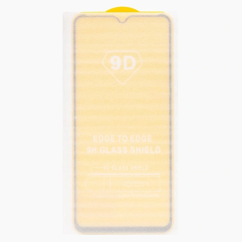 Защитное стекло - Full Glue 2.5D для Redmi 9A/9C/10A/Poco C3/C31 (black)  — фото 2