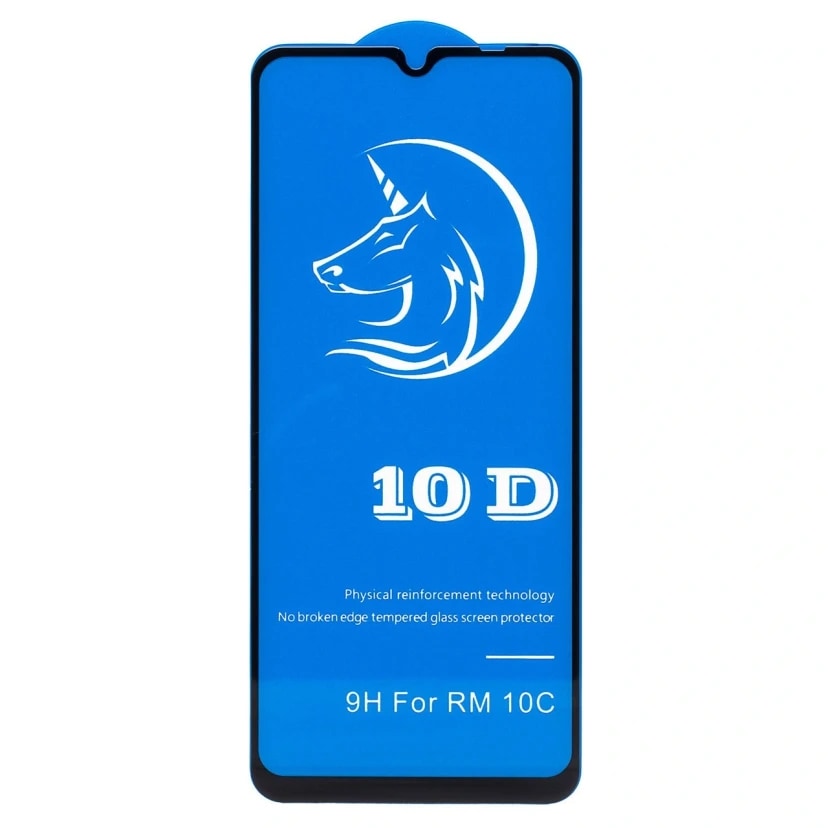 Защитное стекло - Activ 3D для Redmi 10C/12C/A3/A3x/Poco C40/C55/C61 (black) 