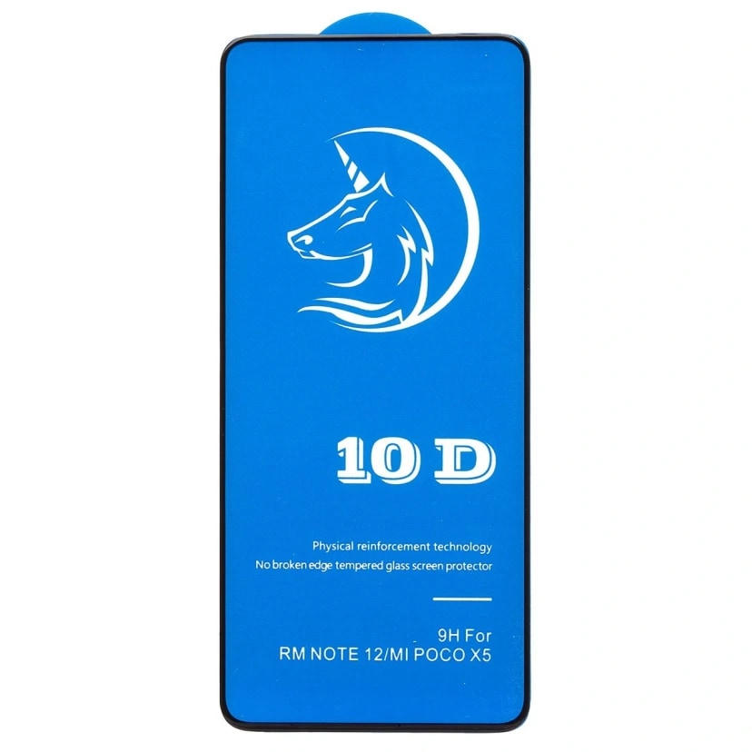 Защитное стекло - Activ 3D для Redmi Note 12 4G/Note 12 5G/Poco X5 (black) 