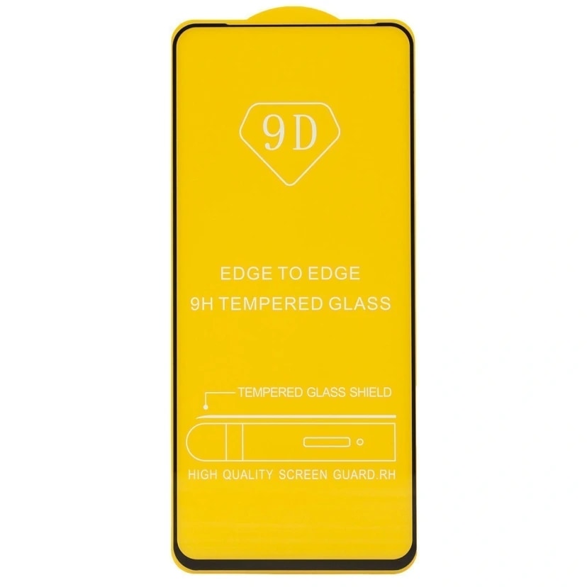 Защитное стекло - Full Glue 2.5D для Infinix Hot 12 Play (black) 