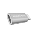 Адаптер Apple lightning - Micro-USB - Borofone BV5 (silver)  — фото 1