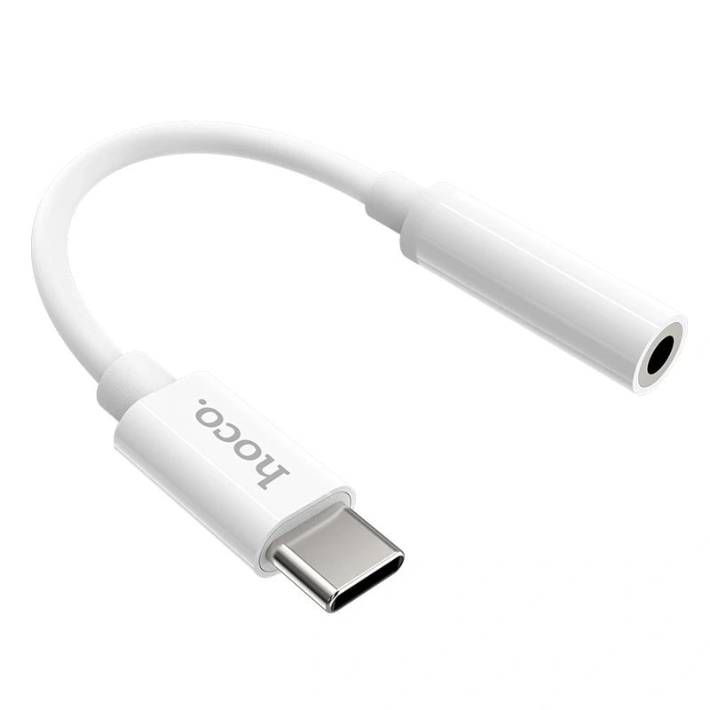 Адаптер Type-C - 3.5 jack - Hoco LS30 Digital audio converter (white) 