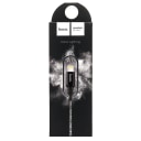 Кабель USB - Apple lightning - Hoco X14 Times Speed (100 см) (black)  — фото 2