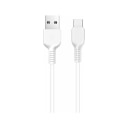 Кабель USB - Type-C - Hoco X20 Snow Storm (300 см) (white)  — фото 1