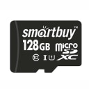 Флэш-накопитель MicroSD 128Gb без адаптера - Smartbuy (class 10) (black)  — фото 2