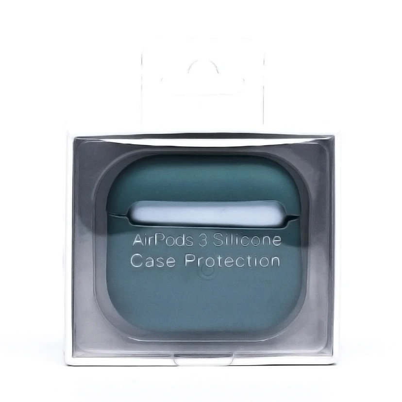 Чехол - Soft Touch для кейса Apple AirPods 3 (sea foam) 