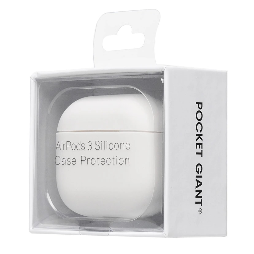 Чехол - Soft Touch для кейса Apple AirPods 3 (white) 