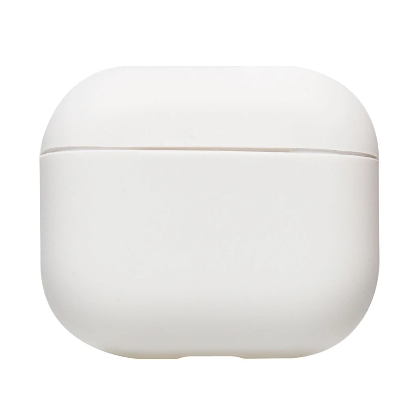 Чехол - Soft Touch для кейса Apple AirPods 3 (white)  — фото 2