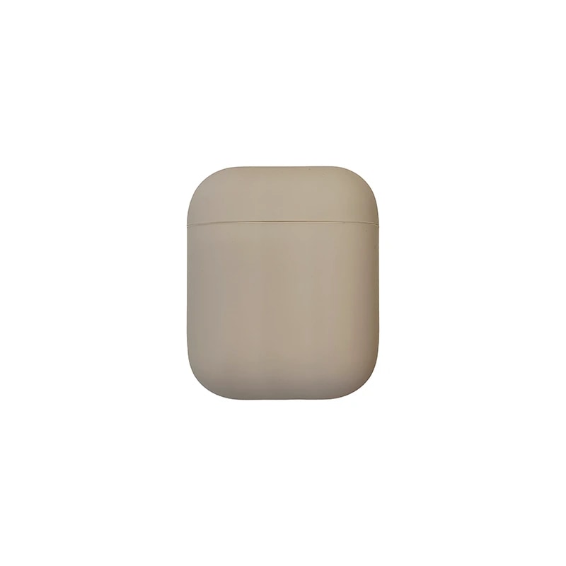 Чехол - Soft Touch для кейса Apple AirPods 1/2 (sand pink) 