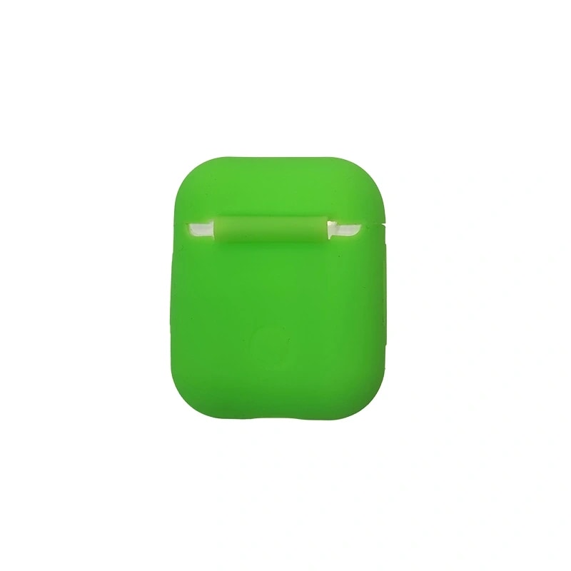 Чехол - Basic для кейса Apple AirPods (green)  — фото 2