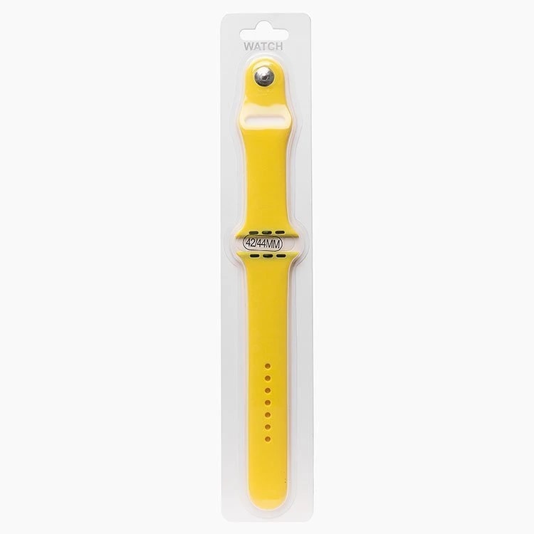 Ремешок на кнопке - Sport Band для Apple Watch 42/44/45/46/49 мм (L) (yellow) 