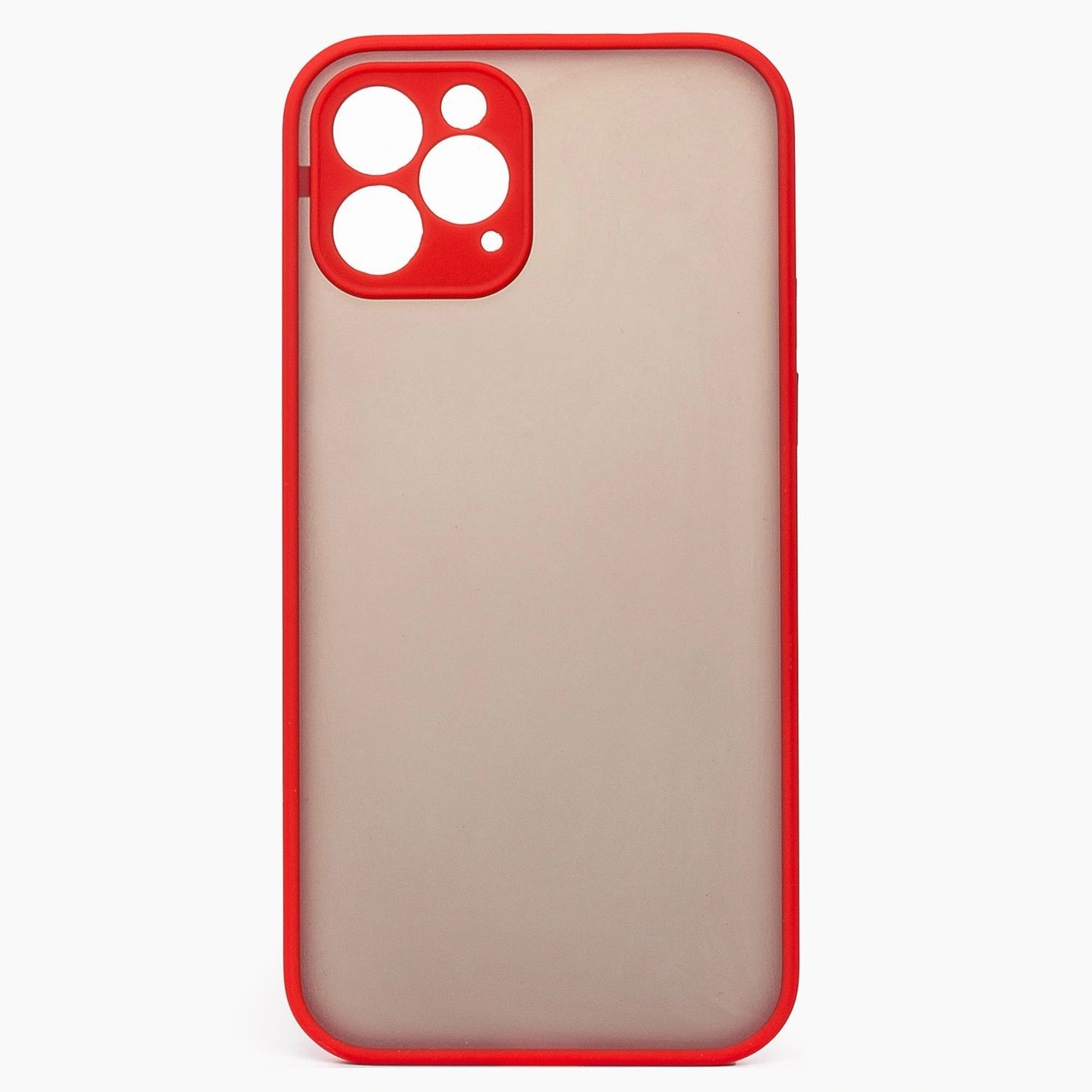 Чехол-накладка - PC041 для Apple iPhone 12 Pro Max (red/black) 
