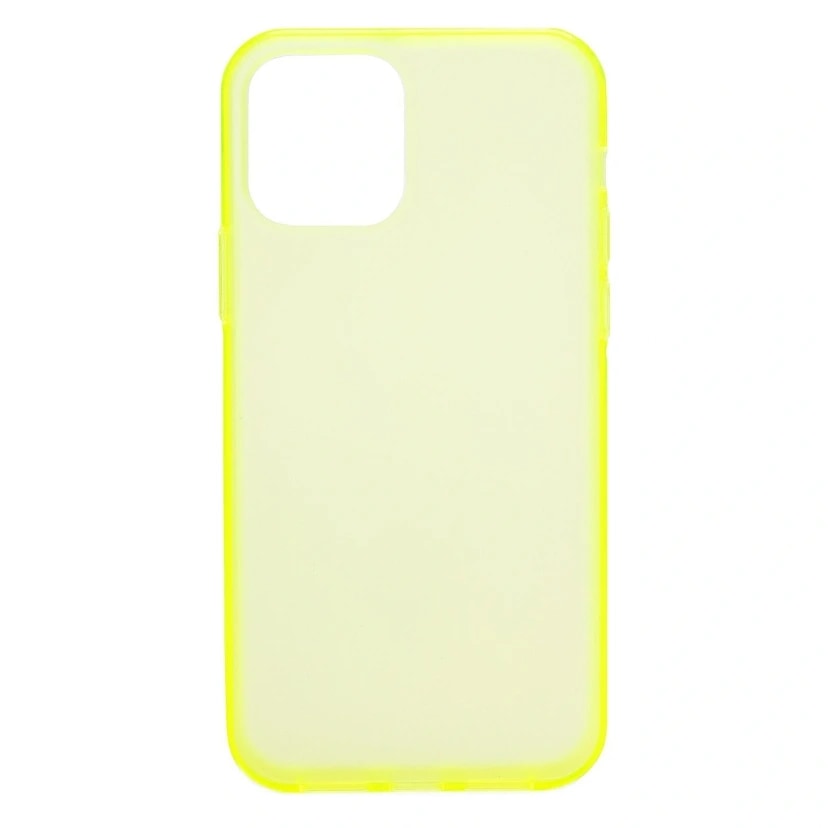 Чехол-накладка - PC079 для Apple iPhone 12/12 Pro (yellow) 