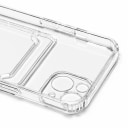 Чехол-накладка с картхолдером - SC276 для Apple iPhone 13 (transparent)  — фото 2