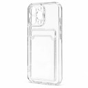 Чехол-накладка с картхолдером - SC276 для Apple iPhone 13 Pro (transparent)  — фото 1