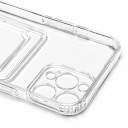 Чехол-накладка с картхолдером - SC276 для Apple iPhone 13 Pro Max (transparent)  — фото 2