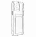 Чехол-накладка с картхолдером - SC276 для Apple iPhone 14 Pro Max (transparent)  — фото 2