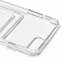Чехол-накладка с картхолдером - SC276 для Apple iPhone 7 Plus/8 Plus (transparent)  — фото 2