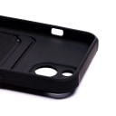 Чехол-накладка с картхолдером - SC304 для Apple iPhone 13 (black)  — фото 2