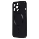 Чехол-накладка - SM020 Matte SafeMag для Apple iPhone 13 Pro (black)  — фото 1
