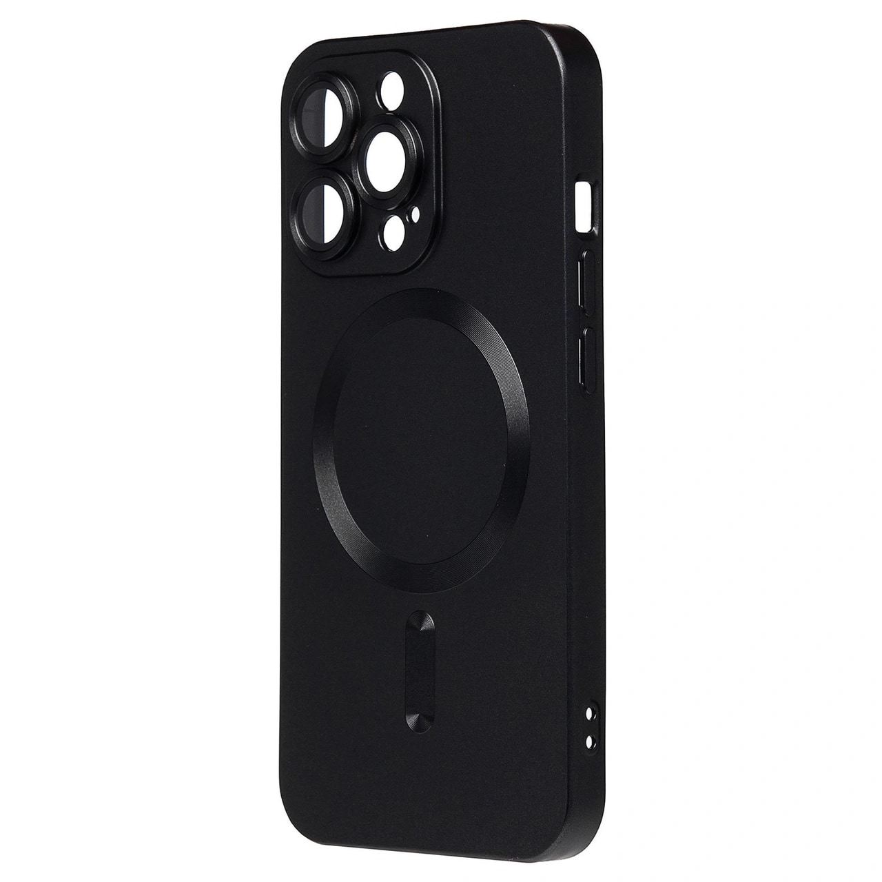 Чехол-накладка - SM020 Matte SafeMag для Apple iPhone 13 Pro (black) 