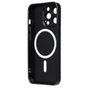Чехол-накладка - SM020 Matte SafeMag для Apple iPhone 13 Pro (black)  — фото 2