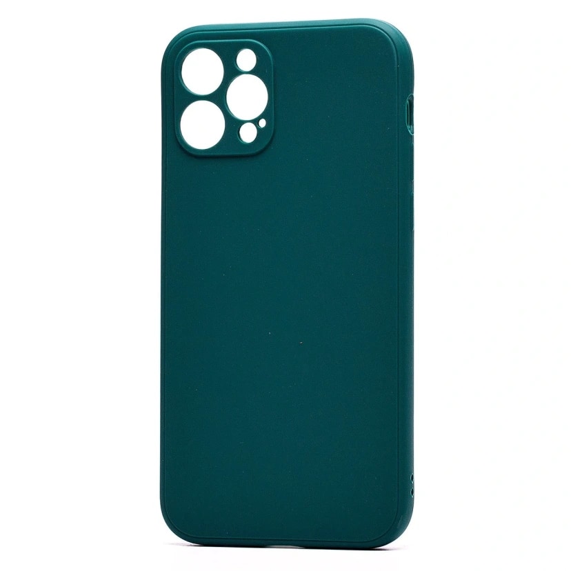 Чехол-накладка - Activ Full Original Design с закрытой камерой для Apple iPhone 12 Pro (dark green) 