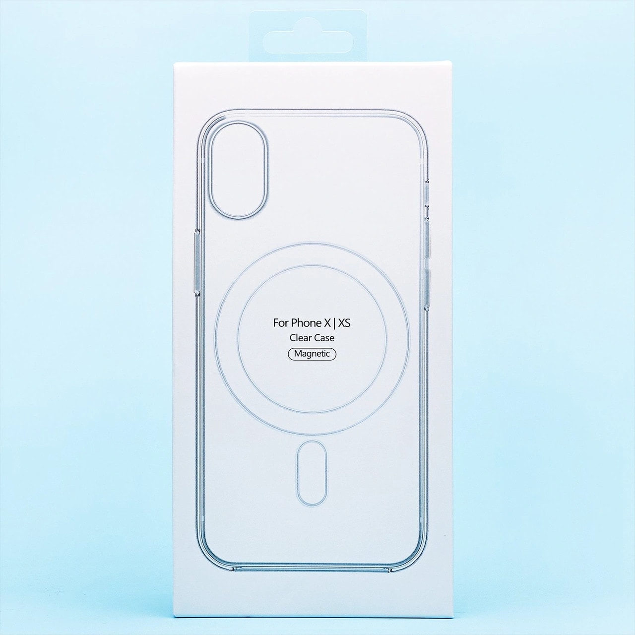 Чехол-накладка - SM006 SafeMag для Apple iPhone X/XS (transparent) 