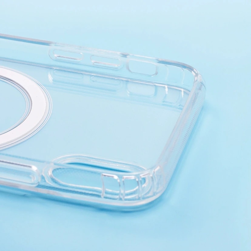 Чехол-накладка - SM006 SafeMag для Apple iPhone X/XS (transparent) — фото 3