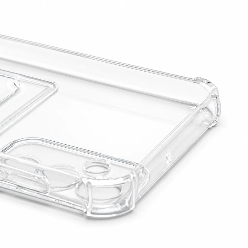 Чехол-накладка с картхолдером - SC276 для Samsung Galaxy A24 4G (transparent) — фото 2