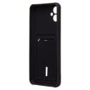 Чехол-накладка с картхолдером - SC304 для Samsung Galaxy A05 (black)  — фото 2