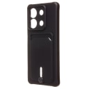 Чехол-накладка с картхолдером - SC304 для Redmi Note 13 5G (black)  — фото 1