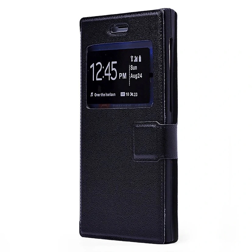 Чехол-книжка - Универсальный 5.5 (black) 