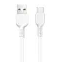 Кабель USB - Type-C - Hoco X20 Snow Storm (200 см) (white)  — фото 1