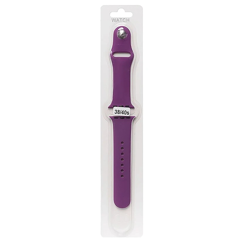 Ремешок на кнопке - Sport Band для Apple Watch 38/40/41 мм (S) (purple) 