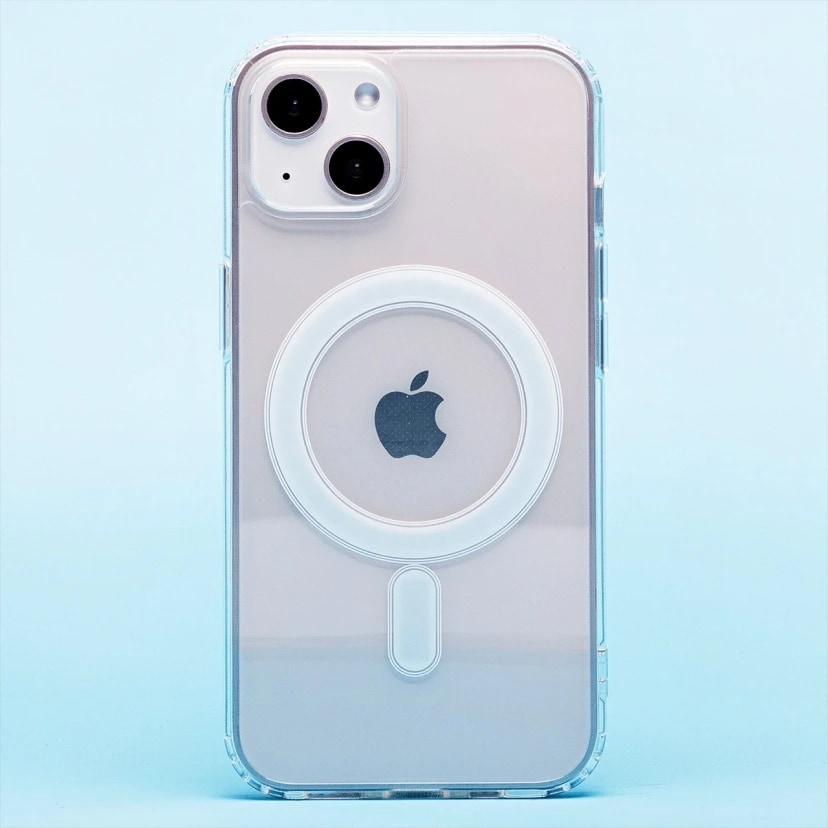 Чехол-накладка - SM006 SafeMag для Apple iPhone 13/14 (transparent) 