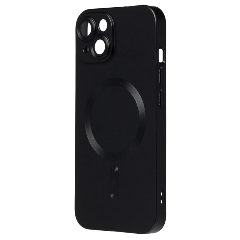 Чехол-накладка - SM020 Matte SafeMag для Apple iPhone 14 (black) 