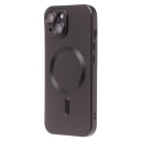 Чехол-накладка - SM020 Matte SafeMag для Apple iPhone 15 (black)  — фото 1