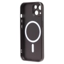 Чехол-накладка - SM020 Matte SafeMag для Apple iPhone 15 (black)  — фото 2