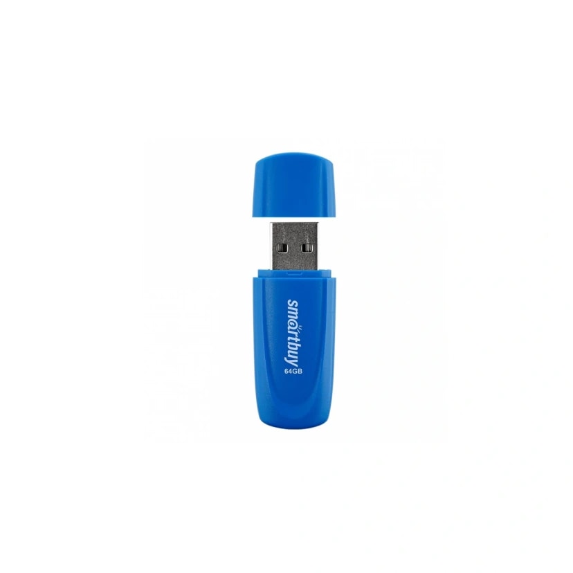 Флэш-накопитель USB 64 Gb - Smartbuy Scout (blue) 