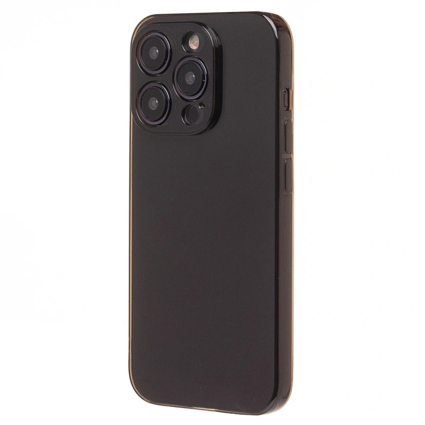 Чехол-накладка - Ультратонкий для Apple iPhone 15 Pro (black) 