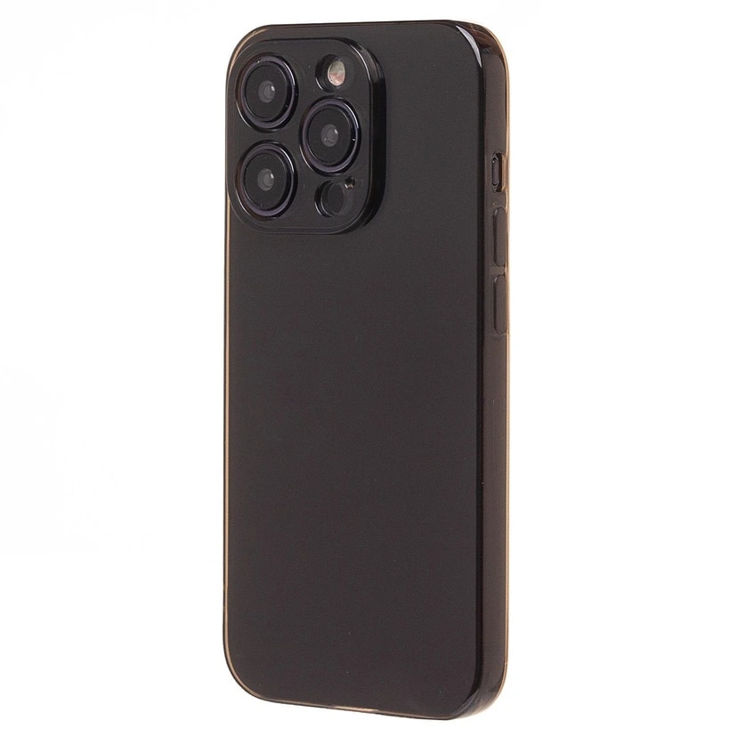 Чехол-накладка - Ультратонкий для Apple iPhone 15 Pro (black) 