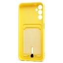 Чехол-накладка с картхолдером - SC304 для Samsung Galaxy A14 4G/5G (yellow)  — фото 2