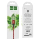 Кабель USB - Micro-USB - Hoco X14 Times Speed (200 см) (red/black)  — фото 2