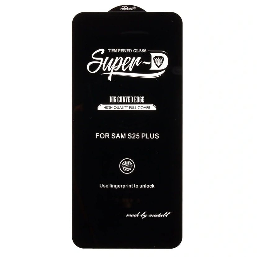 Защитное стекло - Activ 3D для Samsung Galaxy S24+/S25+/S25 Edge (black) 