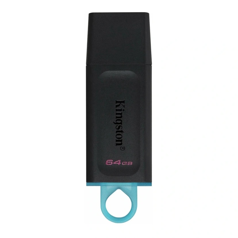 Флэш-накопитель USB 64 Gb - Kingston DataTraveler Exodia (black/light blue) 