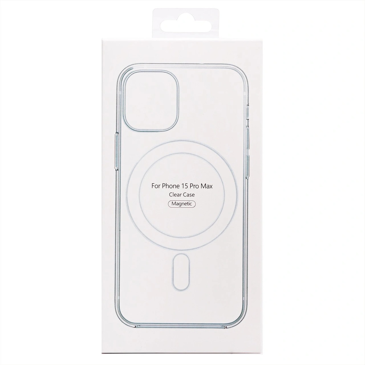 Чехол-накладка - SM006 SafeMag для Apple iPhone 15 Pro Max (transparent) 