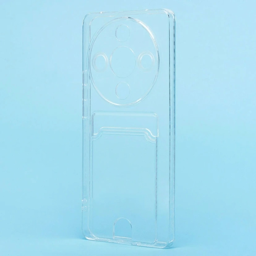 Чехол-накладка с картхолдером - SC336 для Honor X9b (transparent) 