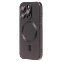 Чехол-накладка - SM020 Matte SafeMag для Apple iPhone 15 Pro (black)  — фото 1